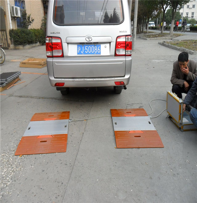 红河100吨无线打印便捷式轴重仪