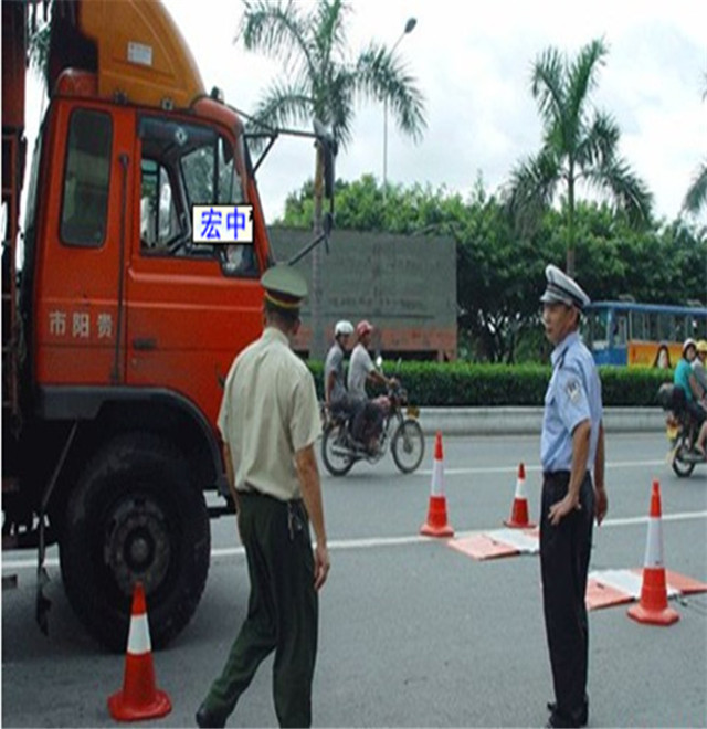 九江市60吨检测站用便捷式轴重称