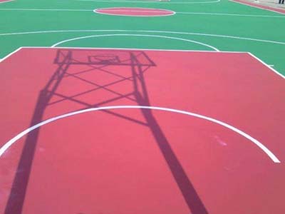 怎么挑选安全的弹性丙稀酸塑胶球场 丙烯酸  弹性丙烯酸塑胶球场