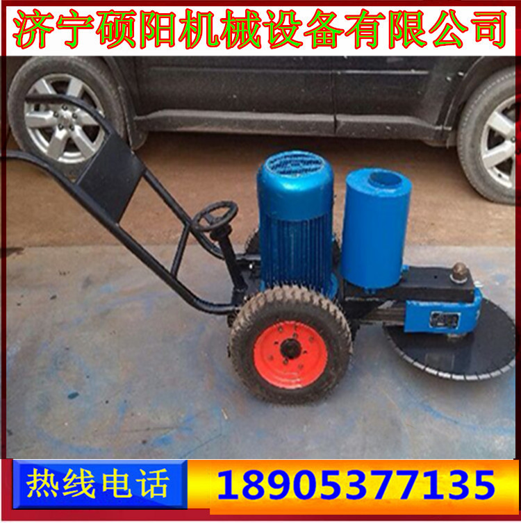 现货供应SYQZ-500手推快速路面切桩机  手推路面切桩机  快速切桩机