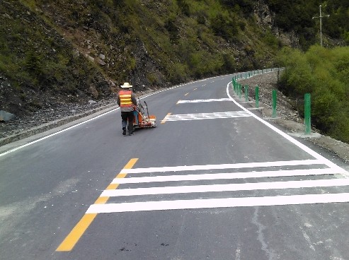 遵义热熔涂料 道路划线  遵义道路划线  遵义环氧地坪