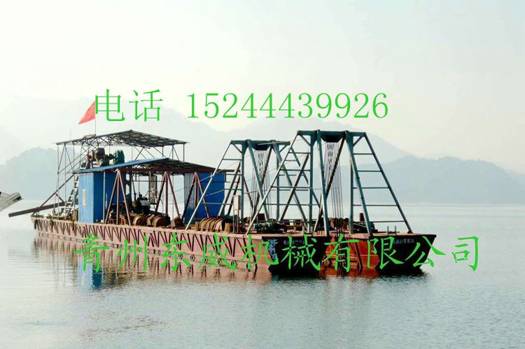 山东大型淘金船厂家专业加工各类型各水域工作船