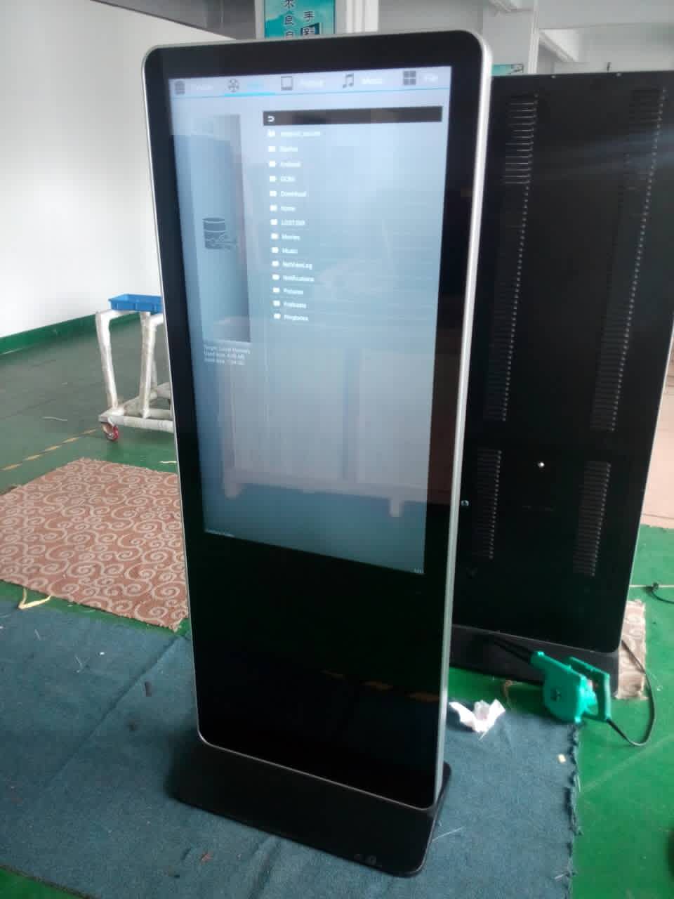 玖今久 47寸立式仿苹果款广告机 高清液晶广告机  全高清广告机  网络广告播放盒  立式液晶广告机