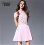 2017夏季服装流行款式蕾丝的运用