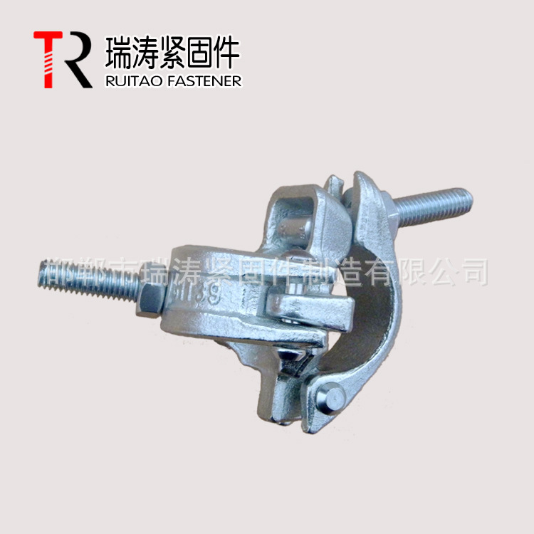 RT/瑞涛直销英式直角扣件0.98KG十字扣48.3mm Q&nbsp;&nbsp;十字扣件&nbsp;&nbsp;脚手架配件