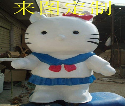 玻璃钢叮当猫雕塑玻璃钢卡通雕玻璃钢彩绘雕塑  玻璃钢卡通雕塑  玻璃钢景观雕塑  玻璃钢雕塑