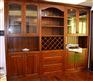 深圳整体定制实木酒柜厂家_实木家具定制_木之屋