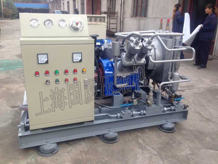 6立方150公斤压力高压空气压缩机  6立空气压缩机  6立空气填充泵  6立空气增压泵