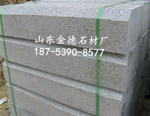 火烧面侧石价格，浅灰色花岗岩侧石厂家