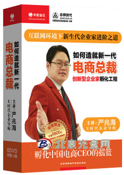 如何造就新一代电商总裁 严兆海 6DVD