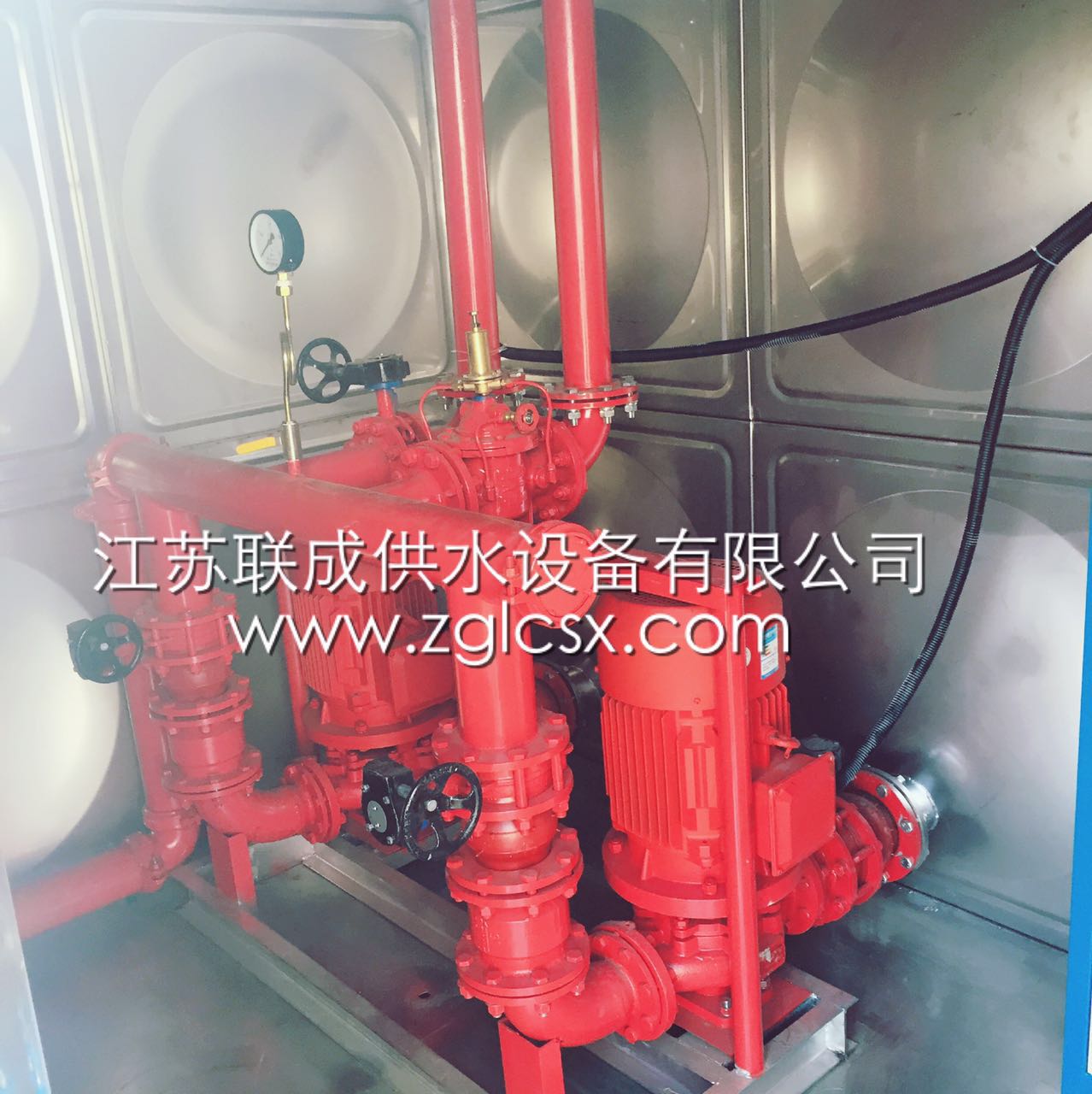 平顶山屋顶箱泵一体化图集WHDXBF-18-18/3.6-3  不锈钢水箱  消防水箱  生活水箱