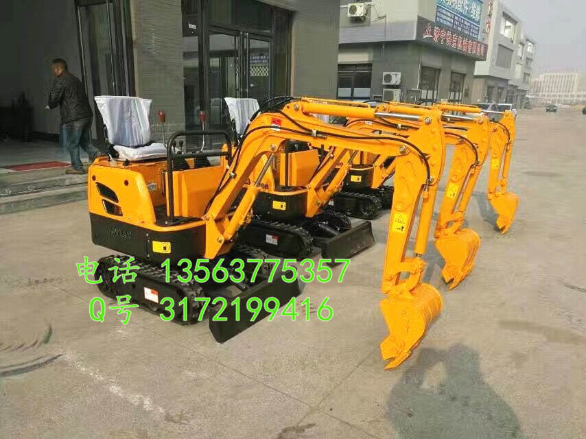 履带式小型挖掘机 微型挖土机 农用小勾机报价