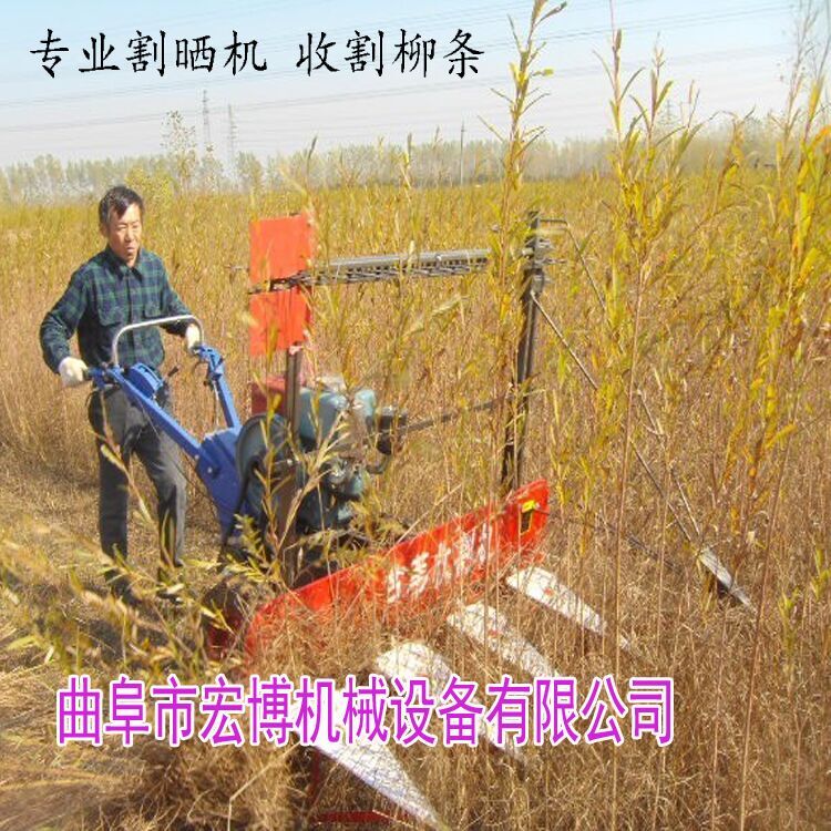 小型小麦玉米秸秆收割机 手推式割晒机 牧草割晒机