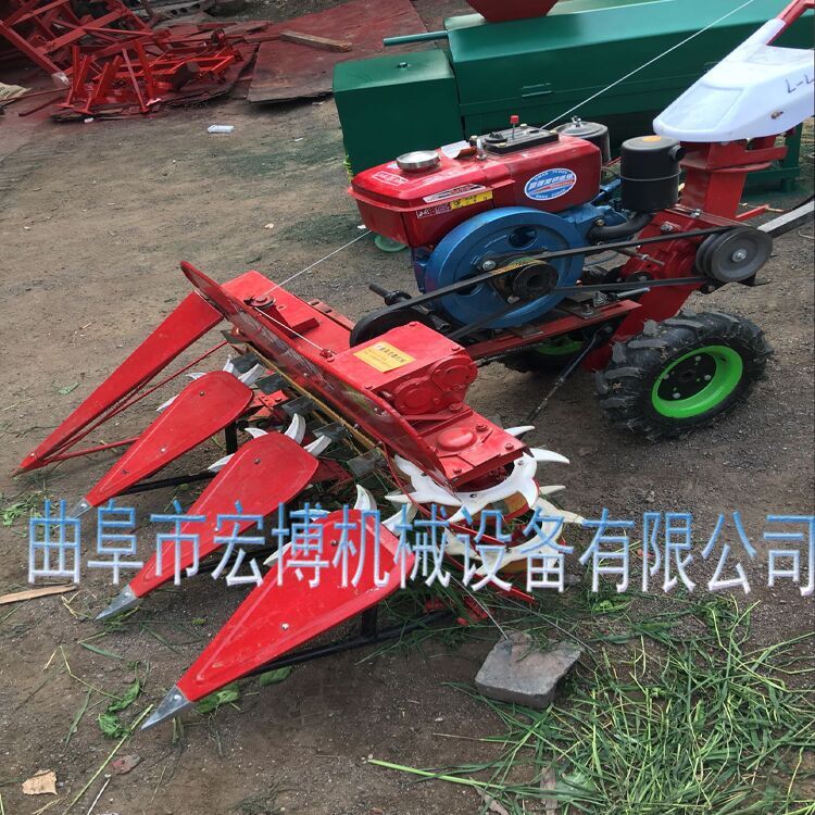 小型小麦玉米秸秆收割机 手推式割晒机 牧草割晒机
