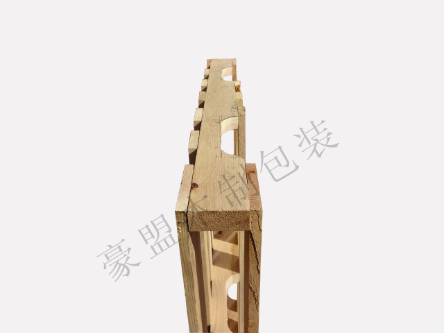 木托盘出口热处理标准美标尺寸四面进叉脚墩&nbsp;&nbsp;青岛木托盘