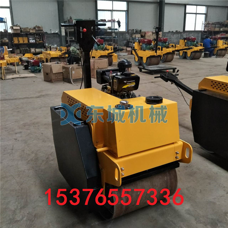 双轮600型压路机 手扶式双轮压路机  小型压路机  手扶压路机
