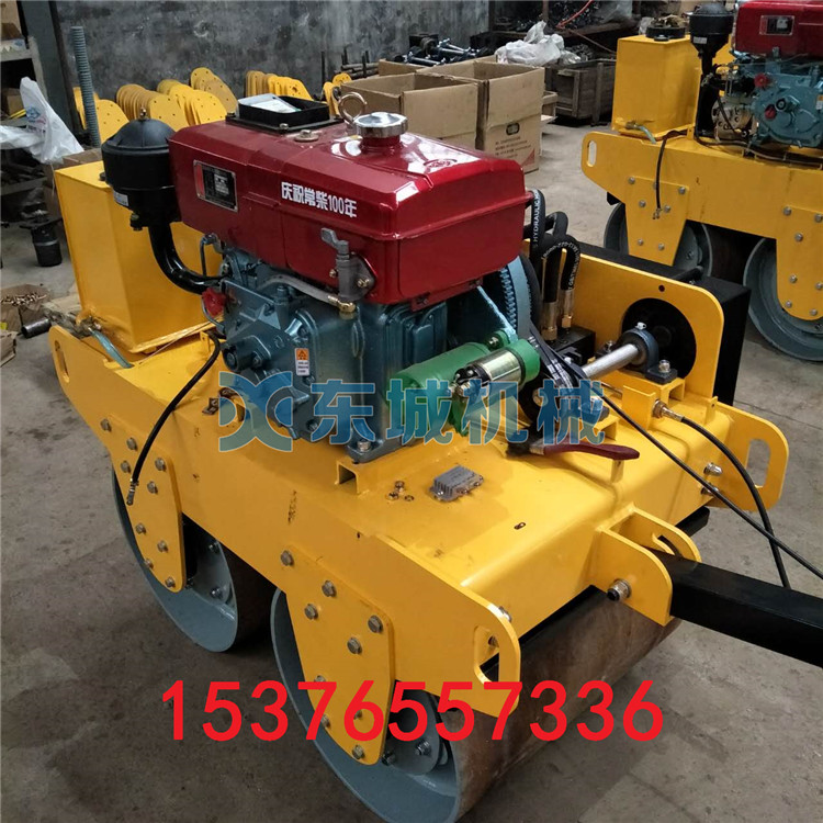 双轮600型压路机 手扶式双轮压路机  小型压路机  手扶压路机