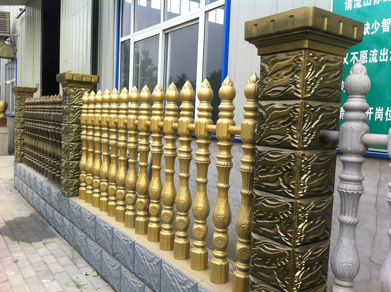 庄园围栏价钱如何 福建声誉好的仿竹护栏厂  黄冠护栏  别墅围栏