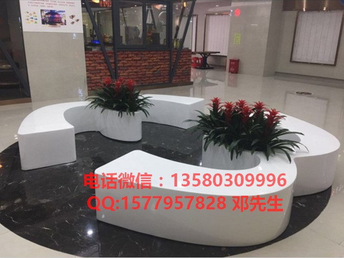 供应玻璃钢休闲座椅 装饰座椅造型玻璃钢定制  玻璃钢座椅  玻璃钢长椅  花盆座椅