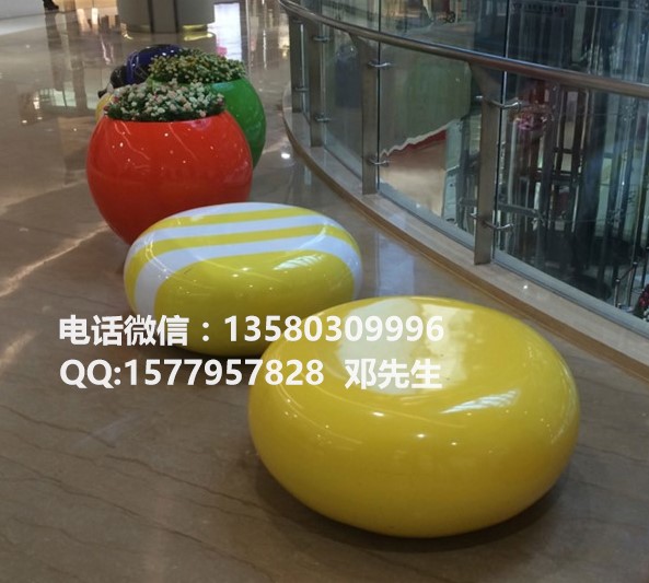 玻璃钢商场休闲椅 玻璃钢公共休闲椅 商业椅子  玻璃钢椅子  景观玻璃钢椅