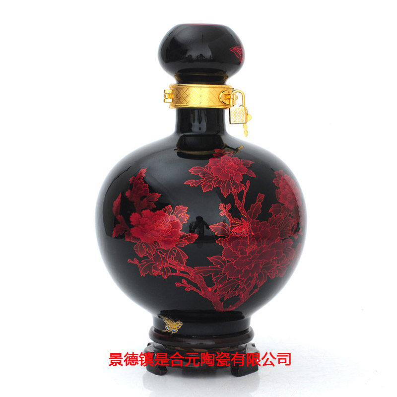 五斤装陶瓷酒瓶定做厂家&nbsp;&nbsp;五斤装酒瓶