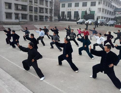 武汉陈氏太极拳56式教程_陈超太极会_武  武汉陈氏太极拳6  武汉陈氏太极拳精