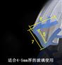 移门玻璃固定胶条推拉门窗玻璃U型透明封压条