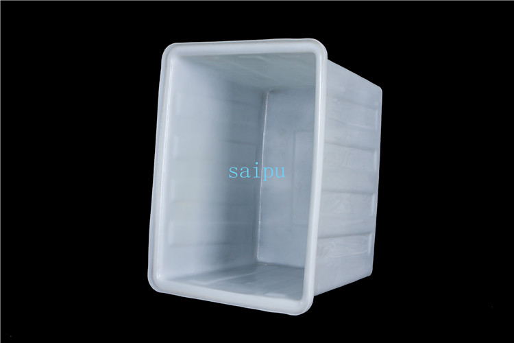 水产方箱 白色PE化工带轮水箱 K300升塑胶容器 加厚环保&nbsp;&nbsp;加厚环保方箱