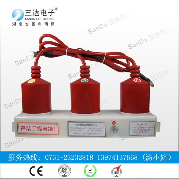 三相组合式过电压保护器TBP-B-3.8F/310价格&nbsp;&nbsp;避雷器