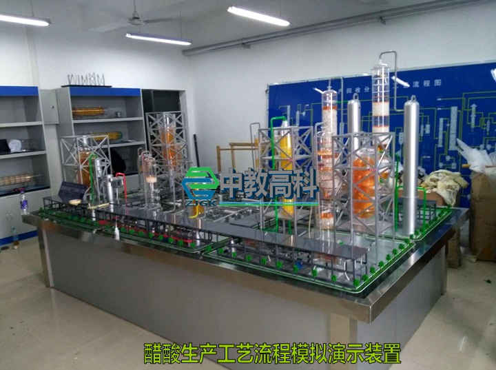 ZJGKHG05磷酸生产工艺流程模拟演示装置&nbsp;&nbsp;磷酸生产工艺模型&nbsp;&nbsp;化工模型&nbsp;&nbsp;化工装置模型