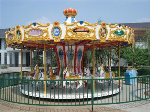 豪华转马厂_湖南转马厂_嘉美游乐设备(查  小型转马厂  玻璃钢转马厂