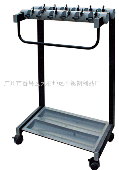 优质带锁雨伞架 有12/18/24/36头雨伞放置架  挂伞架