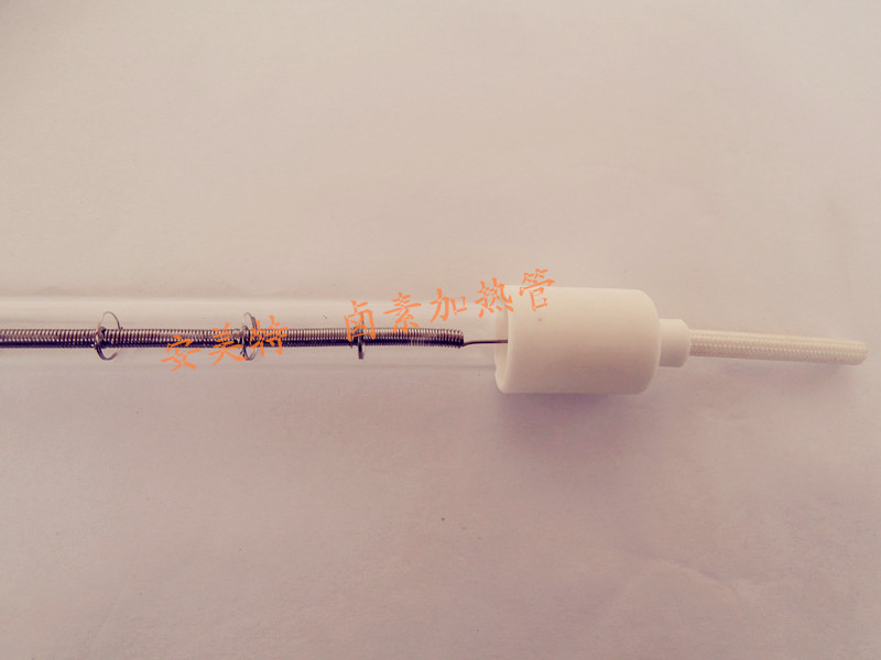 半镀白石英加热管/规格各种定做各种型号  镀白加热管  卤素石英加热管  镀金石英电热管