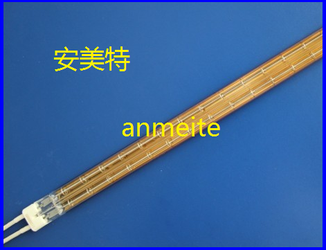 半镀白石英管 半镀白反射效果佳 价格实惠 图 寿命长  半镀白石英加热管  卤素石英加热管  镀金石英加热管