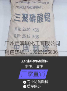 绿色环保三聚磷酸铝防锈颜料防锈填料  广州三聚磷酸铝  无公害三聚磷酸铝