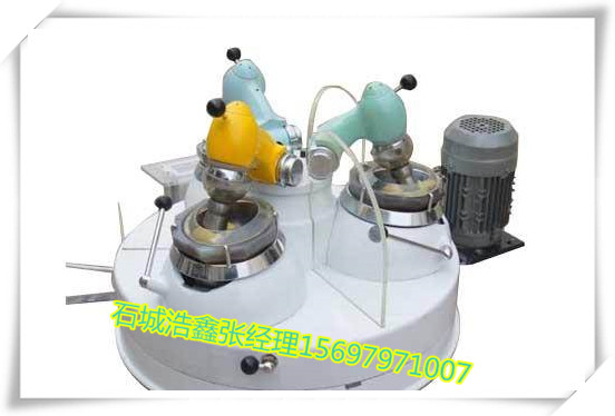 江西XPM120*3型三头研磨机 实验室玛瑙研磨机&nbsp;&nbsp;实验室研磨机