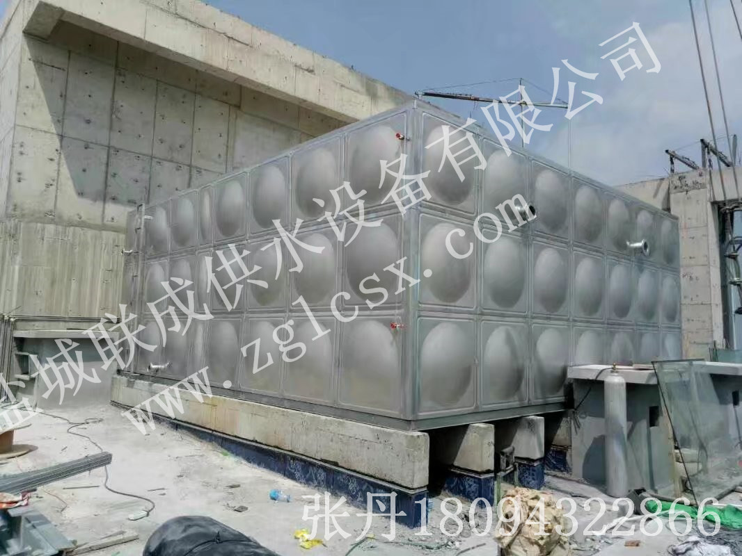 重庆消防保温专业不锈钢水箱304不锈钢水箱方形  箱泵一体化水箱