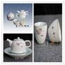 陶瓷茶具定制青花瓷礼品茶具陶瓷茶具加logo定制厂家