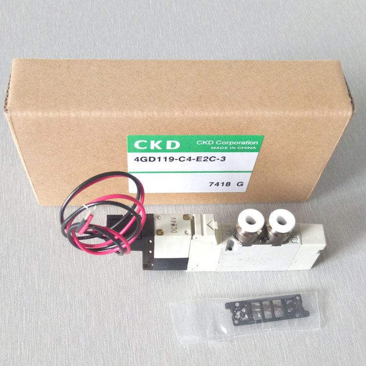 日本CKD  电磁阀 4GD119-C4-E2C-3现货充足