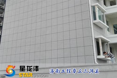 外墙真石漆价格是多少|星龙漆