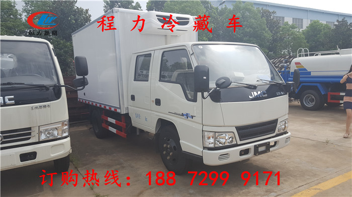 小型厢式冷藏车设备【保山】售价多少？