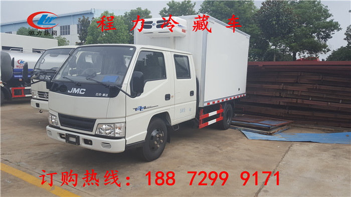 小型厢式冷藏车设备【海口】售价多少？