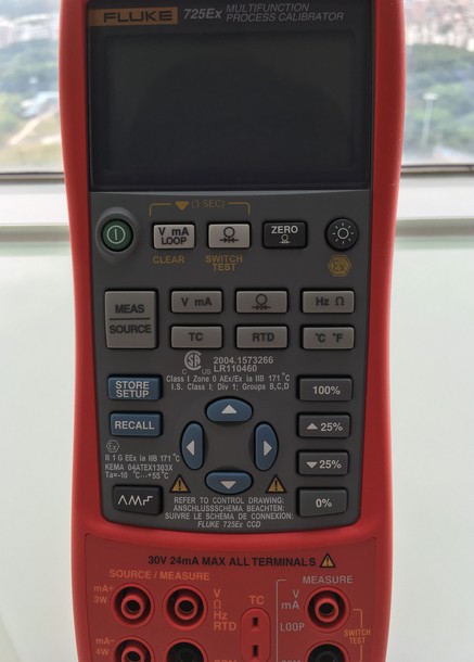 福禄克系列回收725Ex功能过程校准器