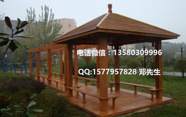 园林景观休闲凉亭 防腐木景观木亭 定做凉亭  景观凉亭  防腐木凉亭  木质凉亭