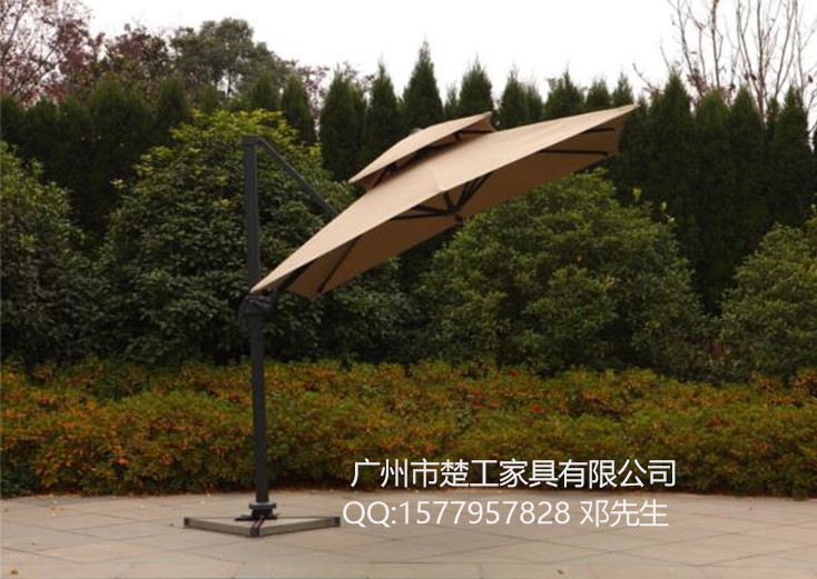 海滩遮阳伞 户外太阳伞厂家 铝制罗马伞批发  户外伞