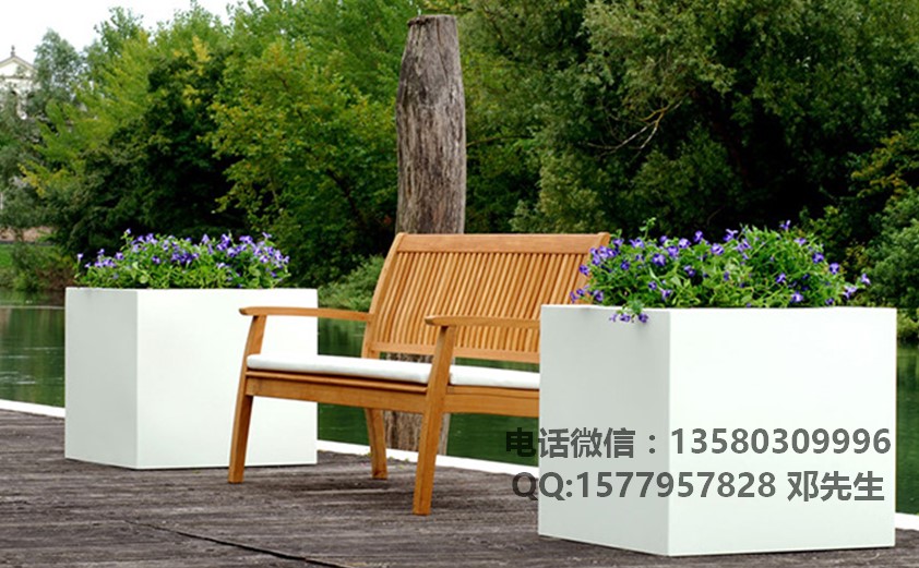 购物中心玻璃钢花盆 楼盘景观花钵 陶艺小品厂家  景观花钵图片  玻璃钢厂商