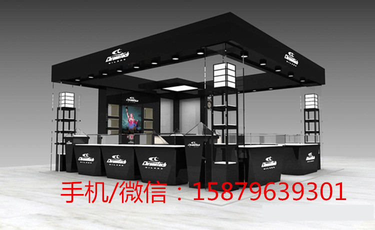 天王表品牌手表展示柜|黑色烤漆商场手表专柜展柜 天王表品牌手表柜 黑色烤漆手表陈列柜 商场奢侈品玻璃精品柜