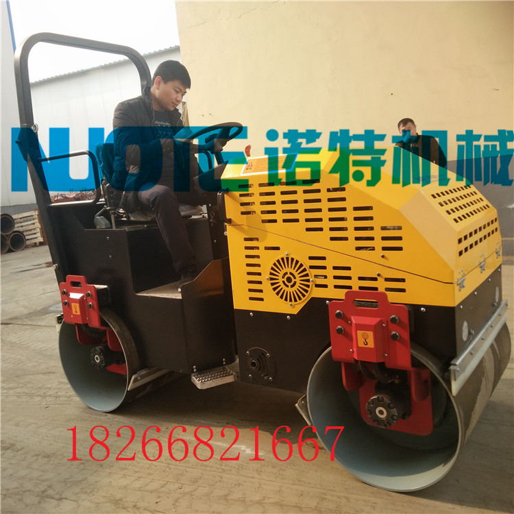 全液压座驾式压路机 双钢轮路面压实机 现货  全液压压路机  双钢轮压实机  座驾式压土机