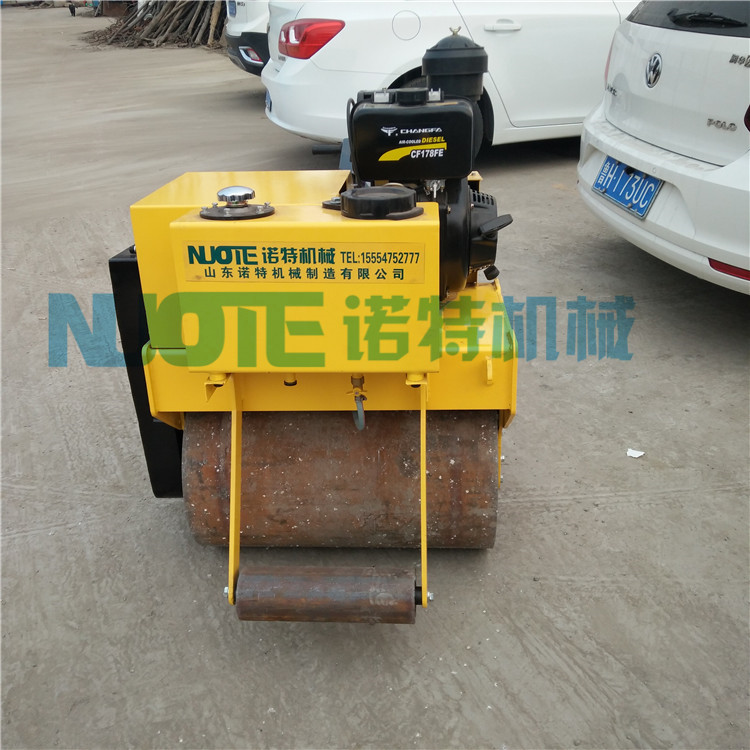 小型手扶式压路机 单钢轮路面压实机 厂家直销  小型压路机  单轮压路机  手扶式压土机