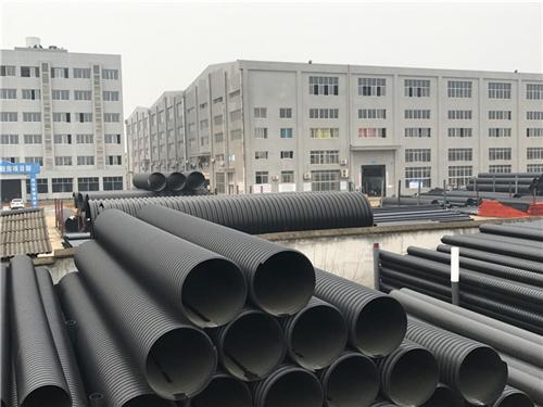 黔南族钢带管、湖北钢带管、pe螺旋钢带管  12.5KN钢带  钢带增强螺旋波纹